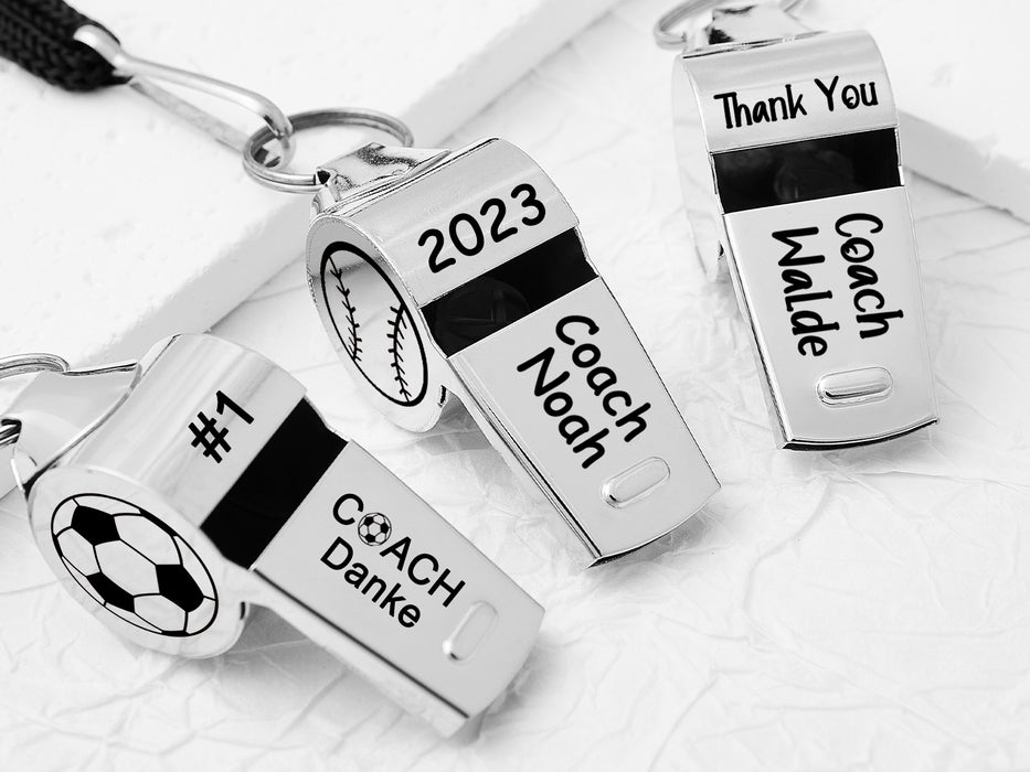 Personalized Whistle, Sport Gift for Coach