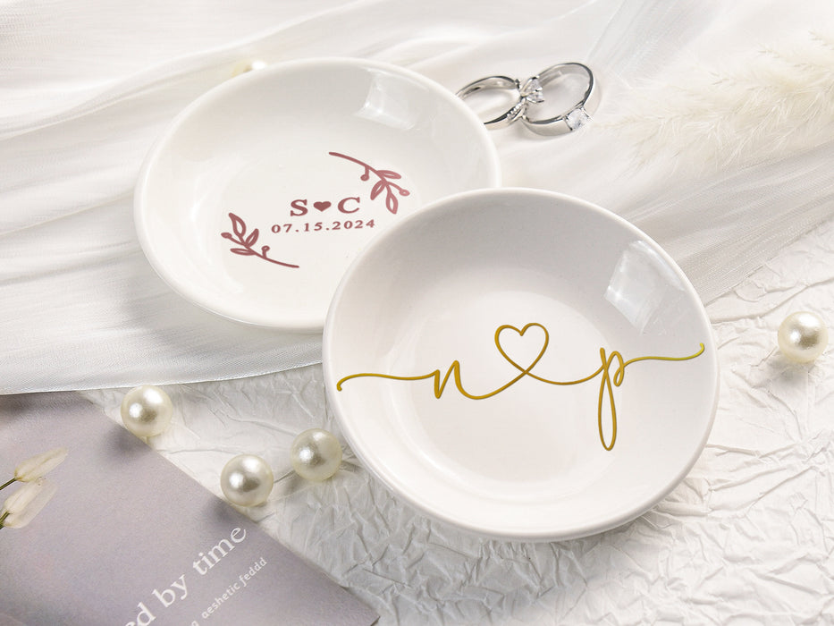 Personalized Jewelry Dish, Bridesmaid Gift