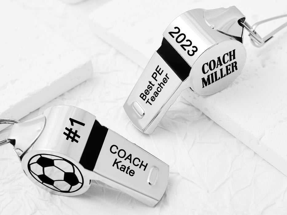 Personalized Whistle, Sport Gift for Coach