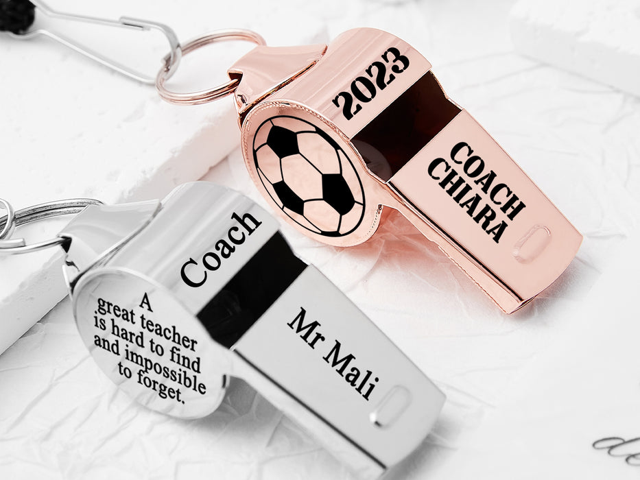 Personalized Whistle, Sport Gift for Coach