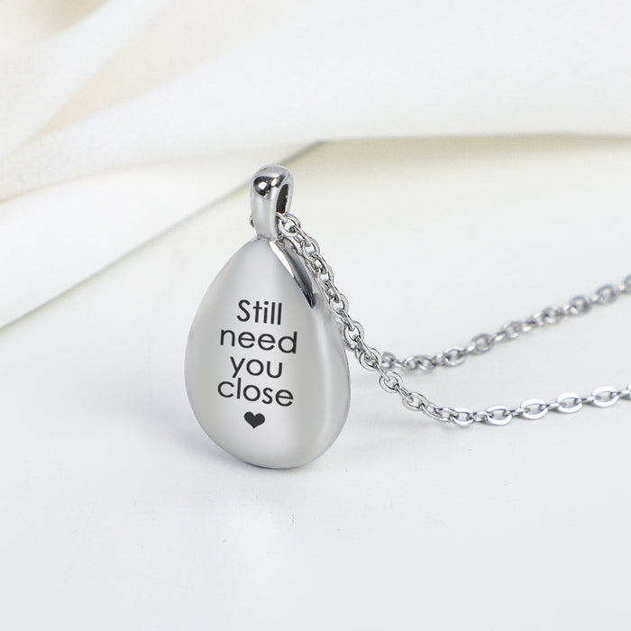 Personalized Urn Necklace for Human and Pet Ashes