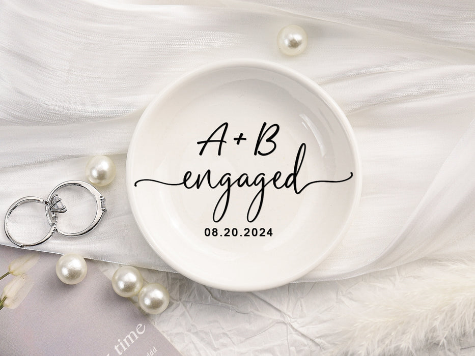 Personalized Jewelry Dish, Bridesmaid Gift