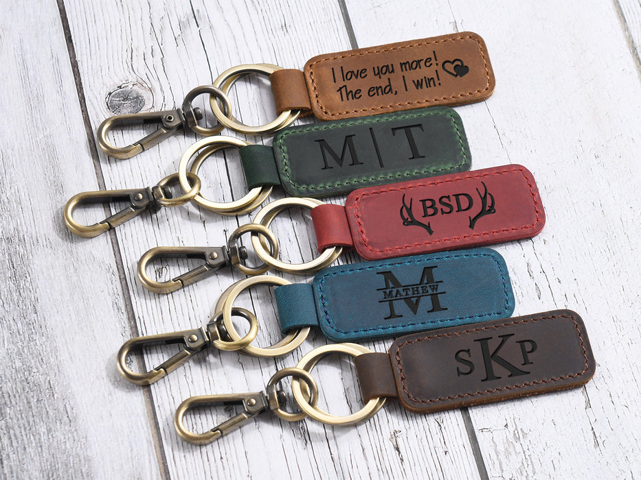 3rd Anniversary Gift for Husband - Personalized Coordinates Keychain