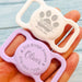 Pet Apple Air Tag Holder for Dog Collar Personalized Engraved Airtag Case Silicone Pet Collar Holder AirTag Dog Collar Cover Dog Tag Collar